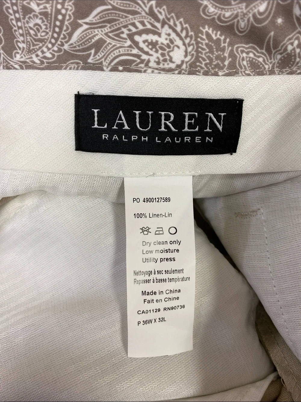 Lauren Ralph Lauren classic straight